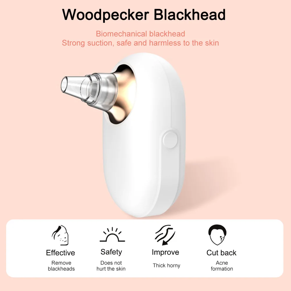 Blackhead Remover Vacuum Face Deep cleansing Nose Pore Cleaner Acne Pimple Removal Vacuum Suction Facial Beauty Skin Care Tool
