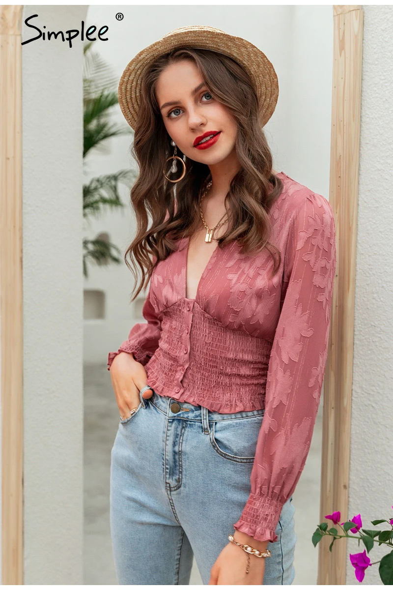 Outfitter Chic Vintage Blouse Print OC0189