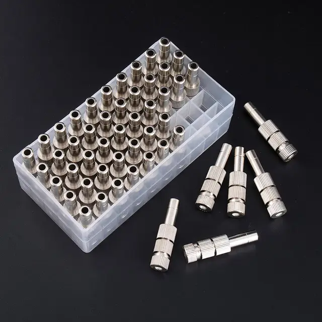 6 Mm -Es Gyors Hozzáférésű Ködös Fúvóka Szűrővel Alacsony Nyomású 0,1/0,15 Porlasztási Finom Spray -Permetező Fertőtlenítő Hűtő - Image 6