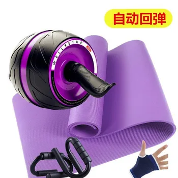 

Automatic Resilient Power Roller ABS Wheel Male Women's Belly Holding Roller Home Thin Waist Thin Belly ABS Trainer.