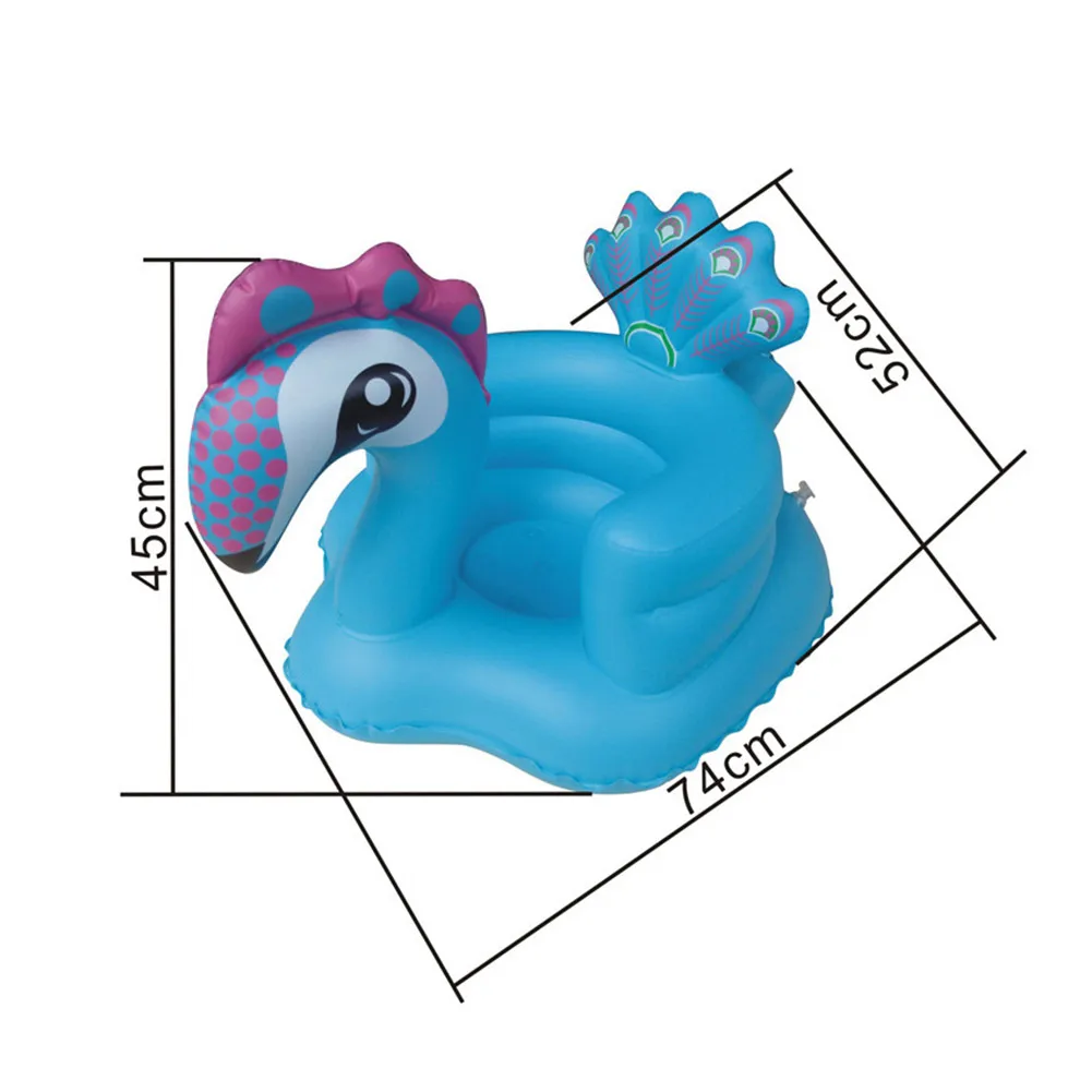 Павлин младенец маленький надувной диван сиденье детское обеденный стул Душ табурет надувная игрушка ПВХ надувной диван для детей подарок