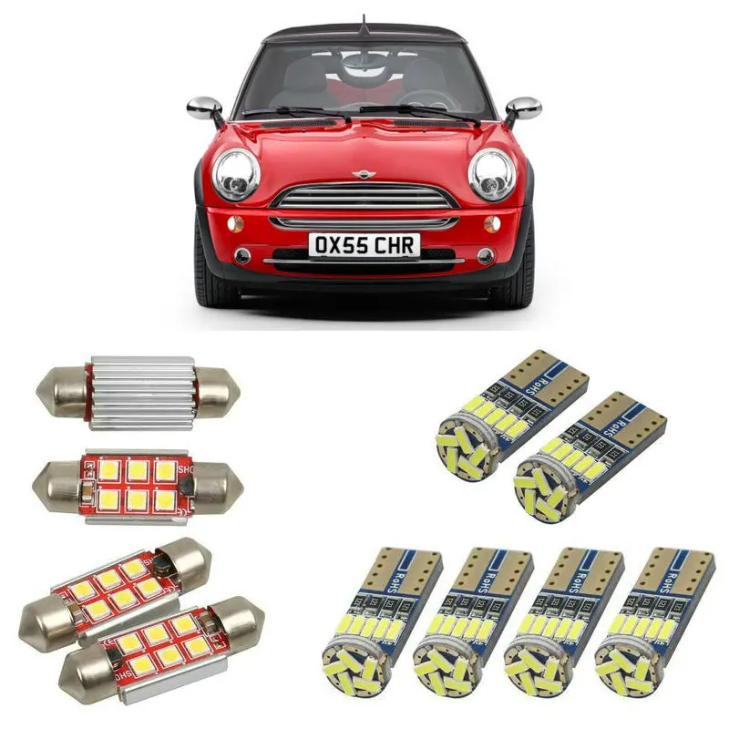 Внутренние светодиодные автомобильные лампы для mini convertible r52 медные cabrio