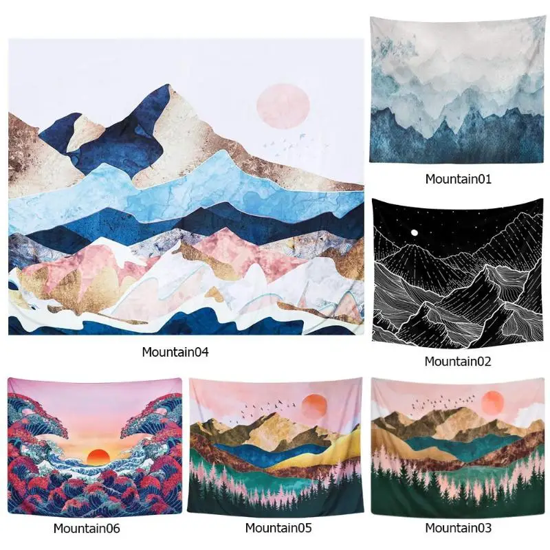 Mandala Throw Rug Pad Tapestry Polyester Comfort Hot Selling Trend Personality Wall Hanging Carpet Blanket Yoga Mat