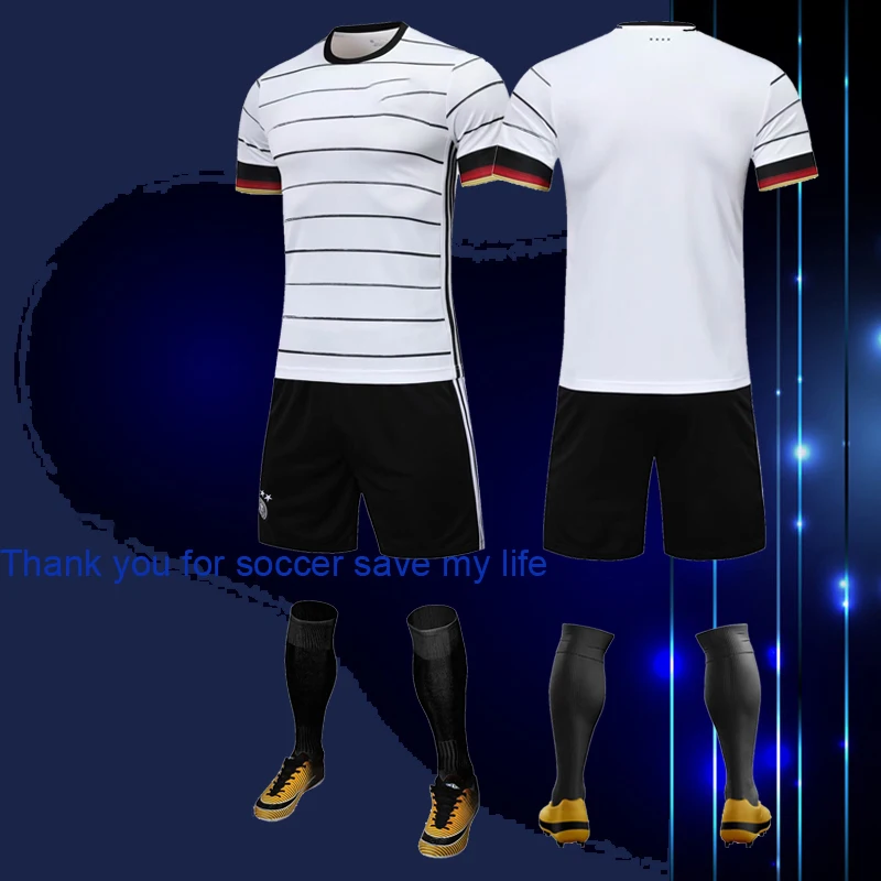 

New 20-21 Soccer Jerseys No Brand Mens Custom Print Adult Training Uniform Survetement Football Kit Soccer Jersey