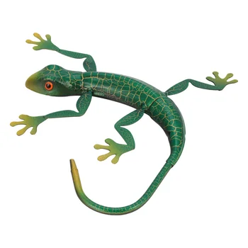 

1Pc Metal Gecko 3D Wall Art Sculpture Decor Indoor Outdoor Hanging Ornament