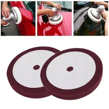 

1pc 8\" High Quanlity Car Cut Pad Polishing Pad Removes Scratches Drill Attachment Polisher Machine Wax Pad auto clean tools