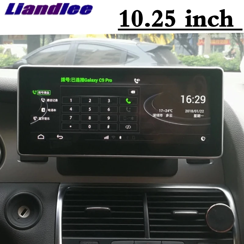 Liandlee автомобильный мультимедийный плеер NAVI для Audi Q7 4L V12 2005 ~ 2015 MMI 4G RAM CarPlay 10 25