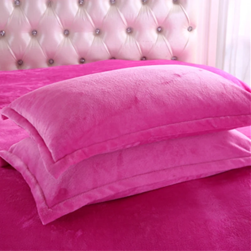 Фланелевый чехол для подушки, красивая однотонная чисто-белая наволочка, удобный чехол для подушки, декоративный домашний текстиль для спальни, 8 цветов