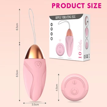 Panties Wireless Remote Control Vibrator Vibrating Eggs Wearable Balls Vibrator G Spot Clitoris Massager Adult Sex toy for Women 3