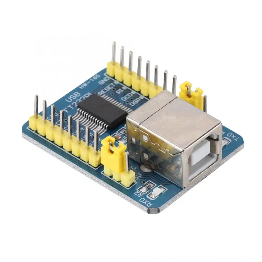 

HW-165 FT232 Type B Female USB to Serial Port Module USB to TTL/CMOS Level Module New