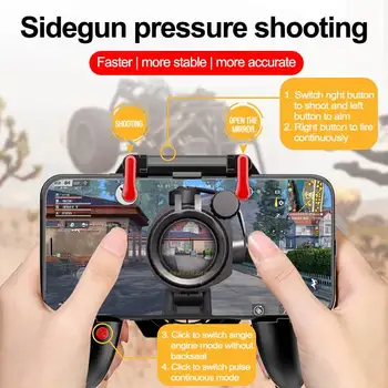 

ShirLin M20 Smartphone Control Gamepad Shooter Joystick Gamer Trigger Finger Joystick Gamer Gamepads Controller Heat Sink HOT