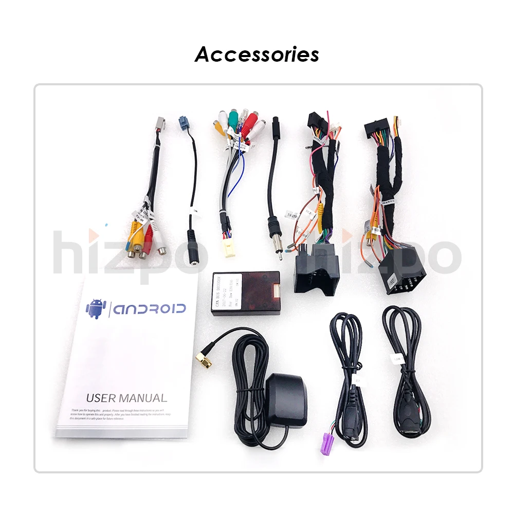 Clearance Hizpo Car Multimedia player Stereo System Android 9.0 GPS Autoradio 1 Din For BMW/E46/M3/Rover/3 Series RAM 4G WIFI FM Radio DAB 5