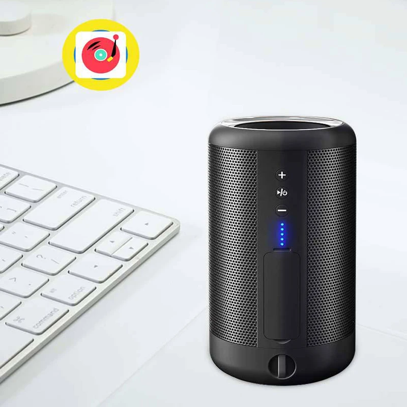 CLAITE bluetooth динамик звук небольшой стальной водонепроницаемый мини открытый портативный беспроводной карты металлический Саундбар аудио динамик