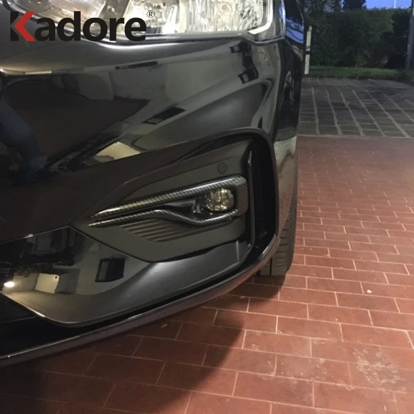 Для Ford Focus ST-Line хромированный передний противотуманный светильник, противотуманный светильник, накладка, автомобильная наклейка, защита внешних аксессуаров, Стайлинг