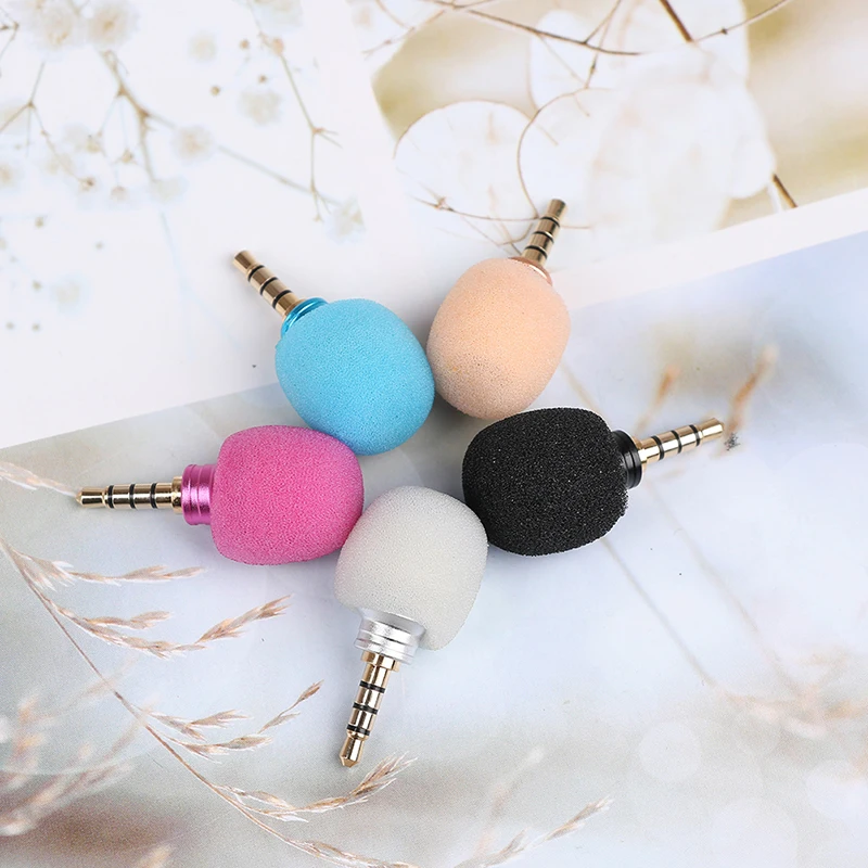 Portable Mini 3.5mm Jack Cellphone Smartphone Microphone Omni-Directional Mic Microphone For Recorder For Phone