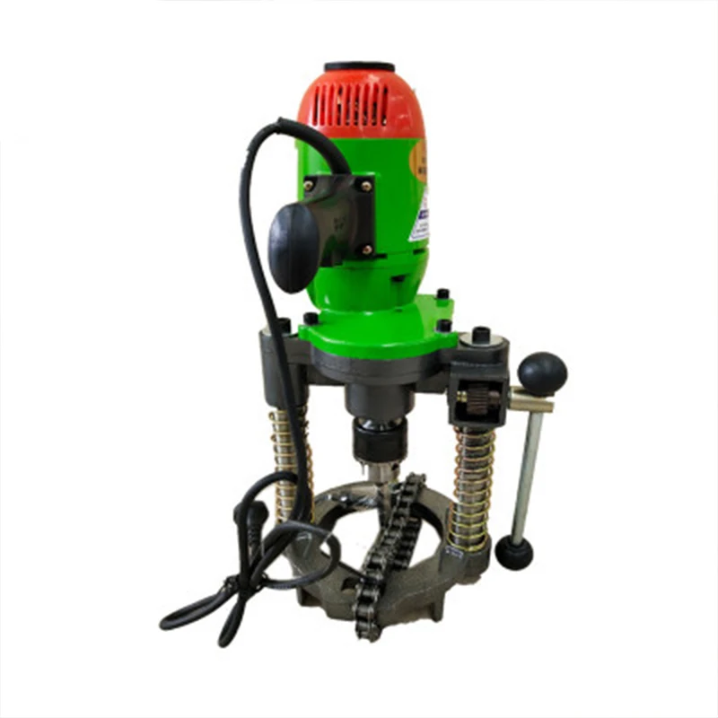 

220VDouble Deceleration Punching Machine Fire Pipe Oil Pipeline Punching Machine Stainless Steel Pipe Miter Hole 3-10 (mm)