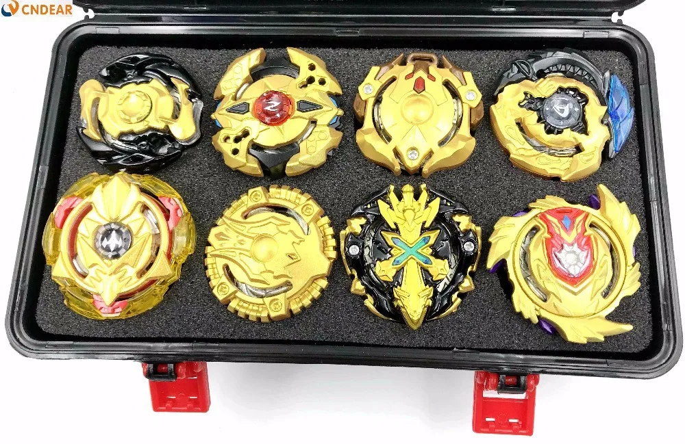 Burst Spinner Boxed Gold beynblades Burst with Launcher B71 B48