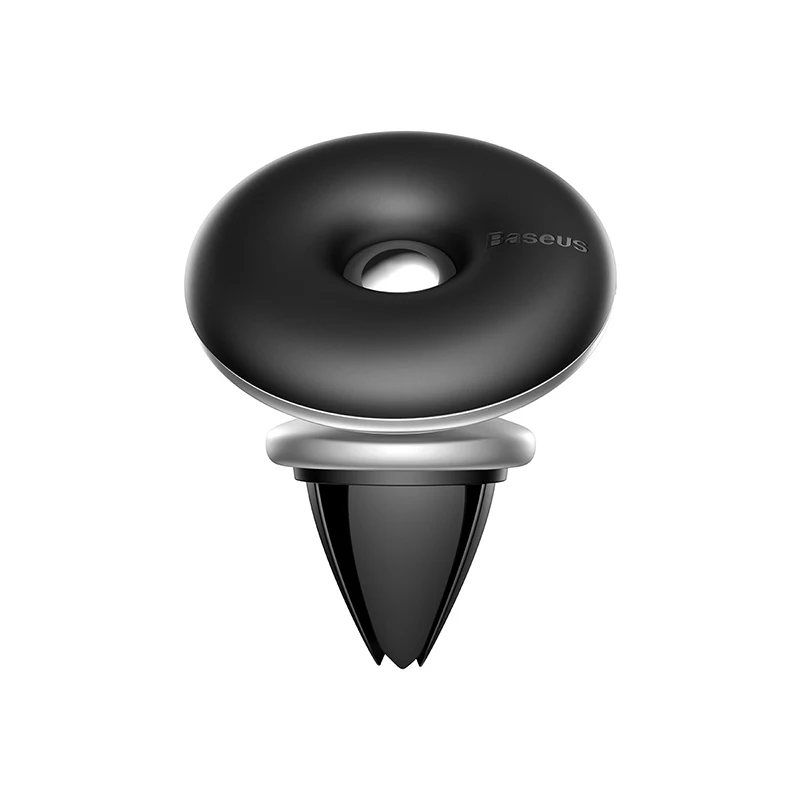 Автомобильный держатель для телефона Baseus крепление на вентиляционное отверстие на 360 градусов Магнитная подставка для мобильного телефона Магнитный держатель для телефона Универсальный кронштейн - Цвет: sliver Air Vent