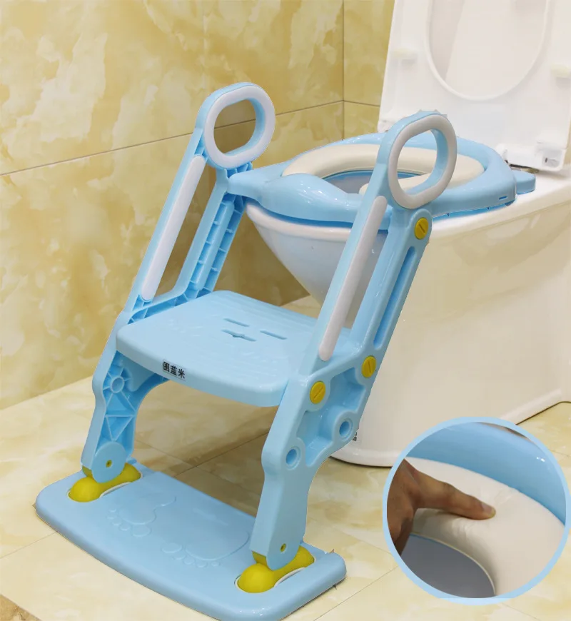 

Girl'S And BOY'S Kids Ladder Young CHILDREN'S Pedestal Pan Circle Chamber Pot Toilet Chair Toilet Rack Stool Sit Toilet Children
