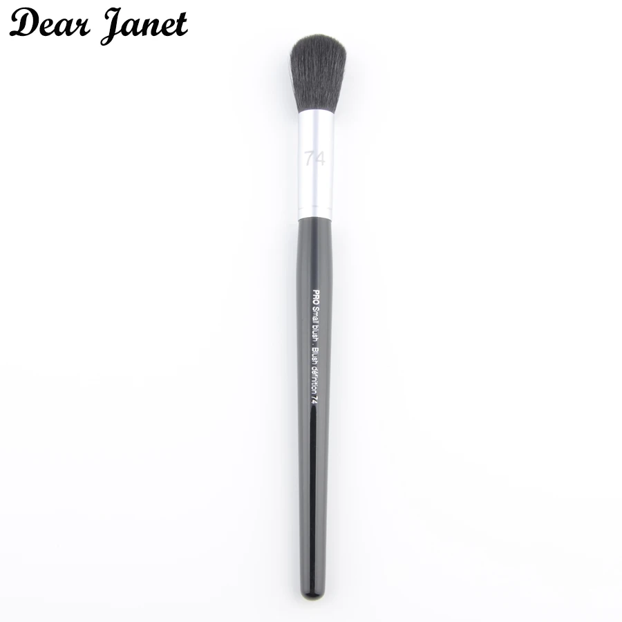 

1 piece Pro small blush #74 blusher powder contour Makeup brushes Make up brush goat Hair wood handle