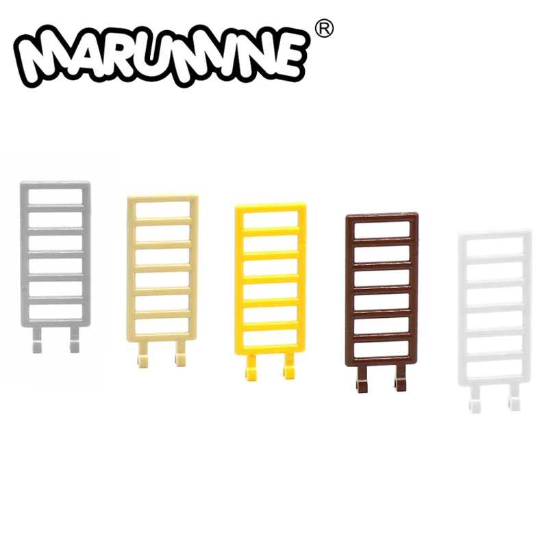 MARUMINE 30 шт. кубики Moc Bar 7x3 с двойными зажимами совместимые 6020 строительные блоки