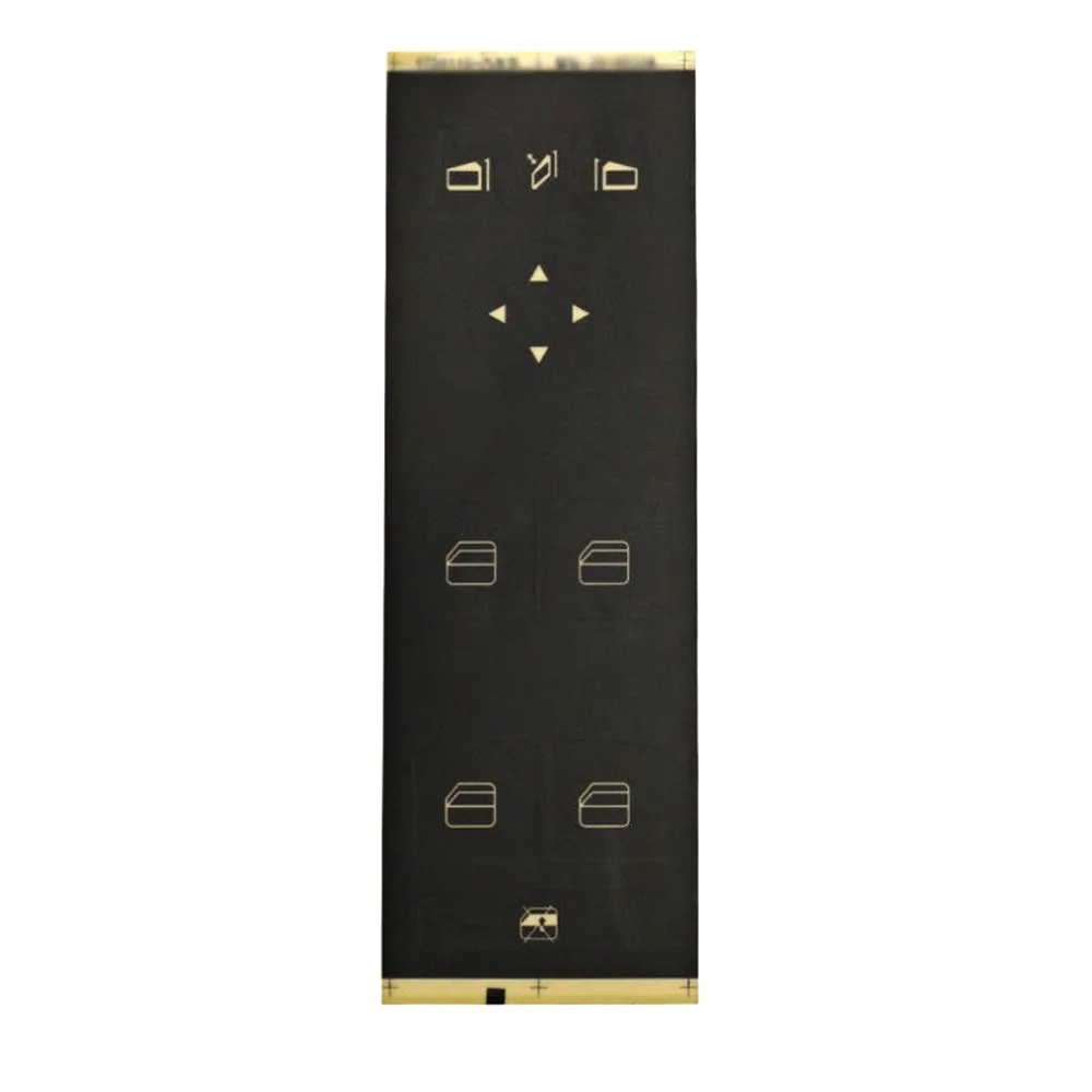 

2PCS Window Switch Button Repair Stickers For 2008-2014 Mercedes Benz W204 C300 C350