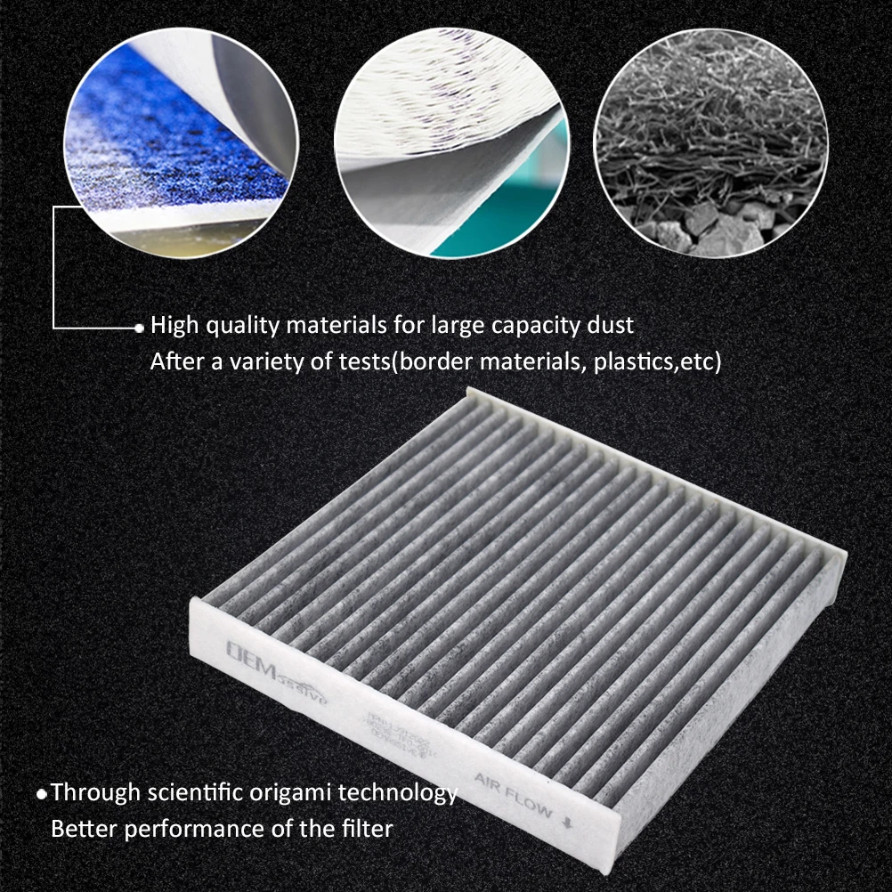 Air Filter For Honda City Civic X CR-Z Fit 3 4 HR-V Insight 2014 2015 80292-TF0-G01