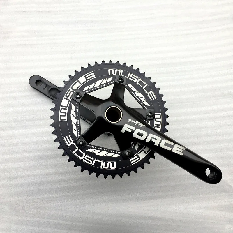 Track Crankset Fixie Bike Parts Single Speed Bicycle Crank Fixed Gear Crank 48t 170mm Bcd130 