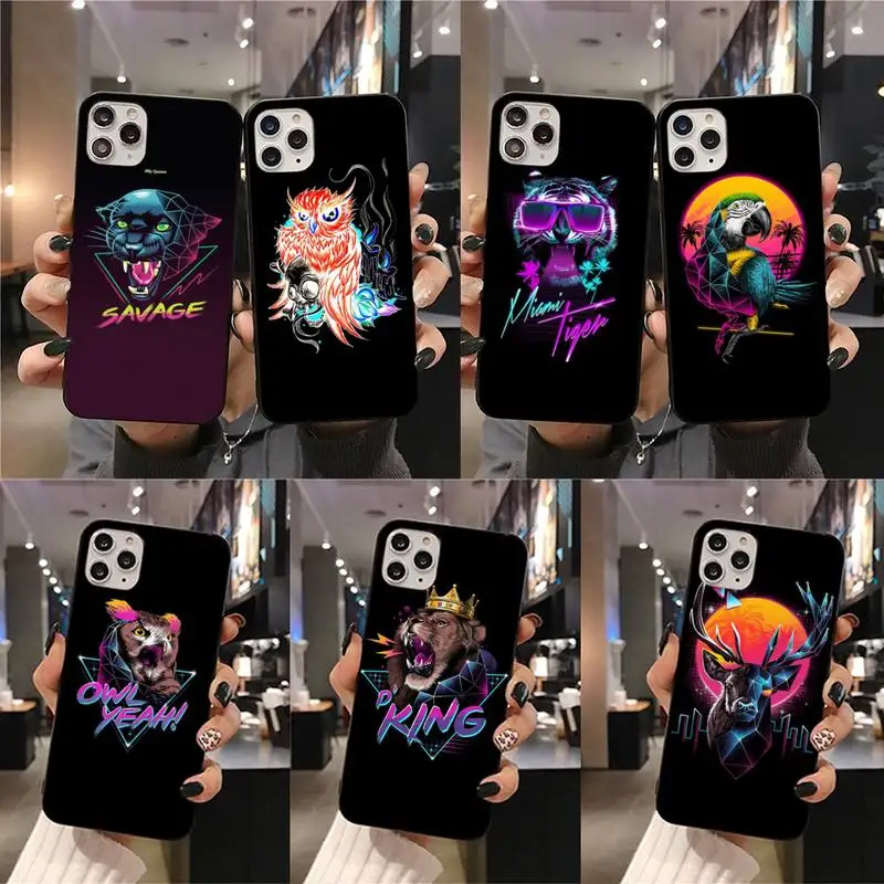 Чехол HPCHCJHM резиновый для iPhone 11 pro XS MAX 8 7 6 6S Plus X 5S SE 2020 XR | Мобильные телефоны и