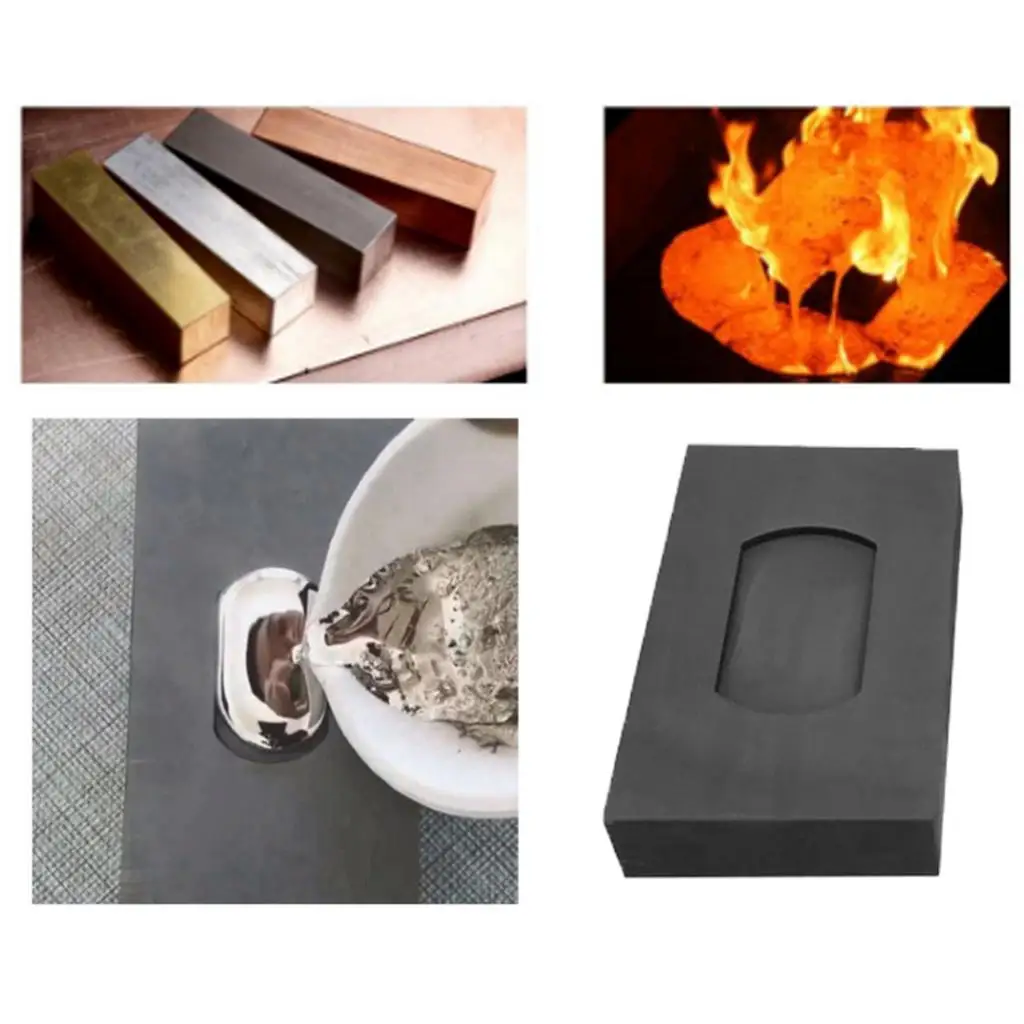 

Graphite Mould for Gold Silver Metal Aluminum Melting Casting Refining Metal