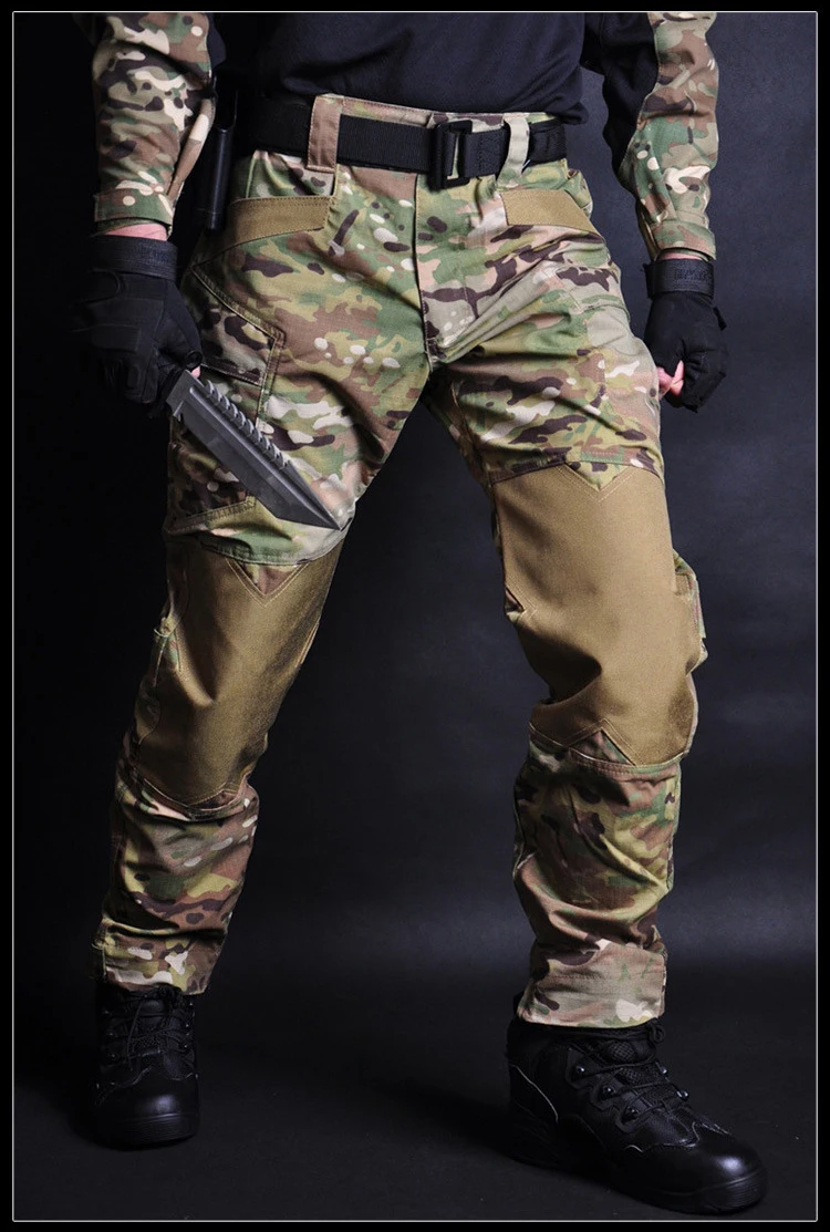 Брюки мужские тактические камуфляжные Джоггеры в стиле милитари Карго
