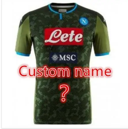 Napoli футболки для футбола home Out third 19 20 Naples KOULIBALY VERDI FABIAN MERTENS LOZANO INSIGNE футболка для футбола - Цвет: shirt