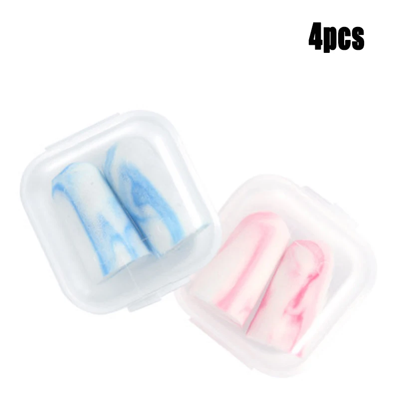 4pcs Foam Anti Noise Ear Plugs Soundproof Sleeping Protectors Ear Plugs for Safety Workplace SDFA88 - Цвет: 4pcs