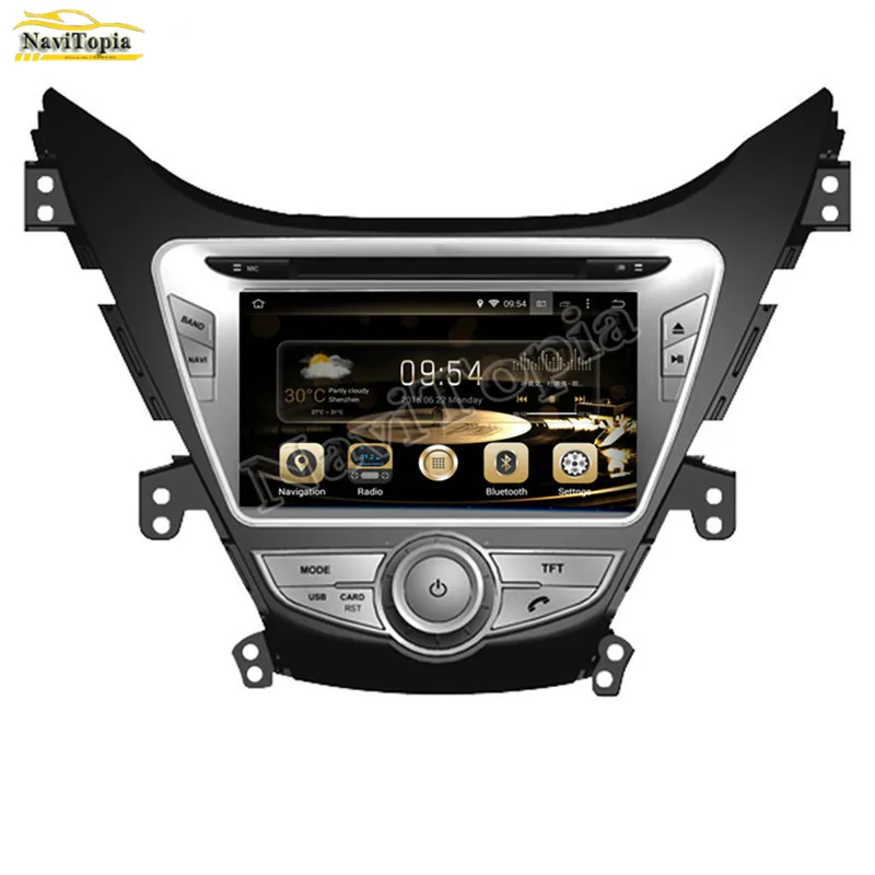 

Octa Core 4G RAM 64G ROM Android 9.0 Car DVD Multimedia Player Auto GPS Navigation for Hyundai ELANTRA MD 2011-