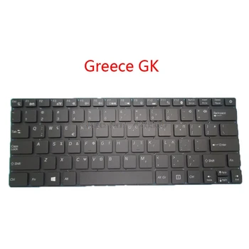 

Laptop GK GR Keyboard For Eurocase For Apollo 13.3 Germany Greece black without frame new