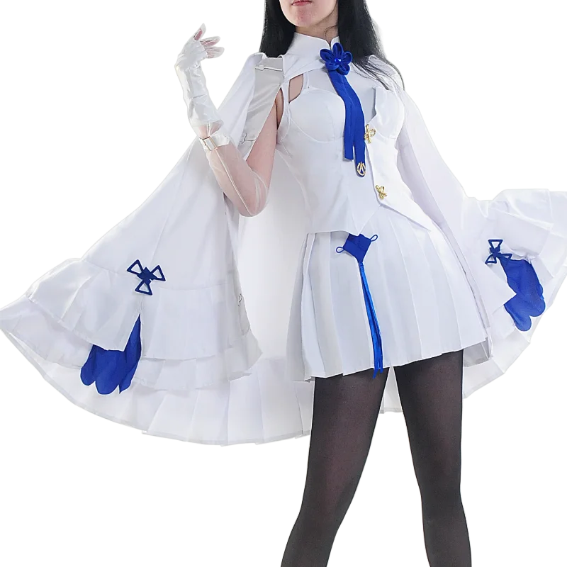

Girls Frontline Cosplay Costume QBZ95 White Dress for Women Halloween uniform free shipping A