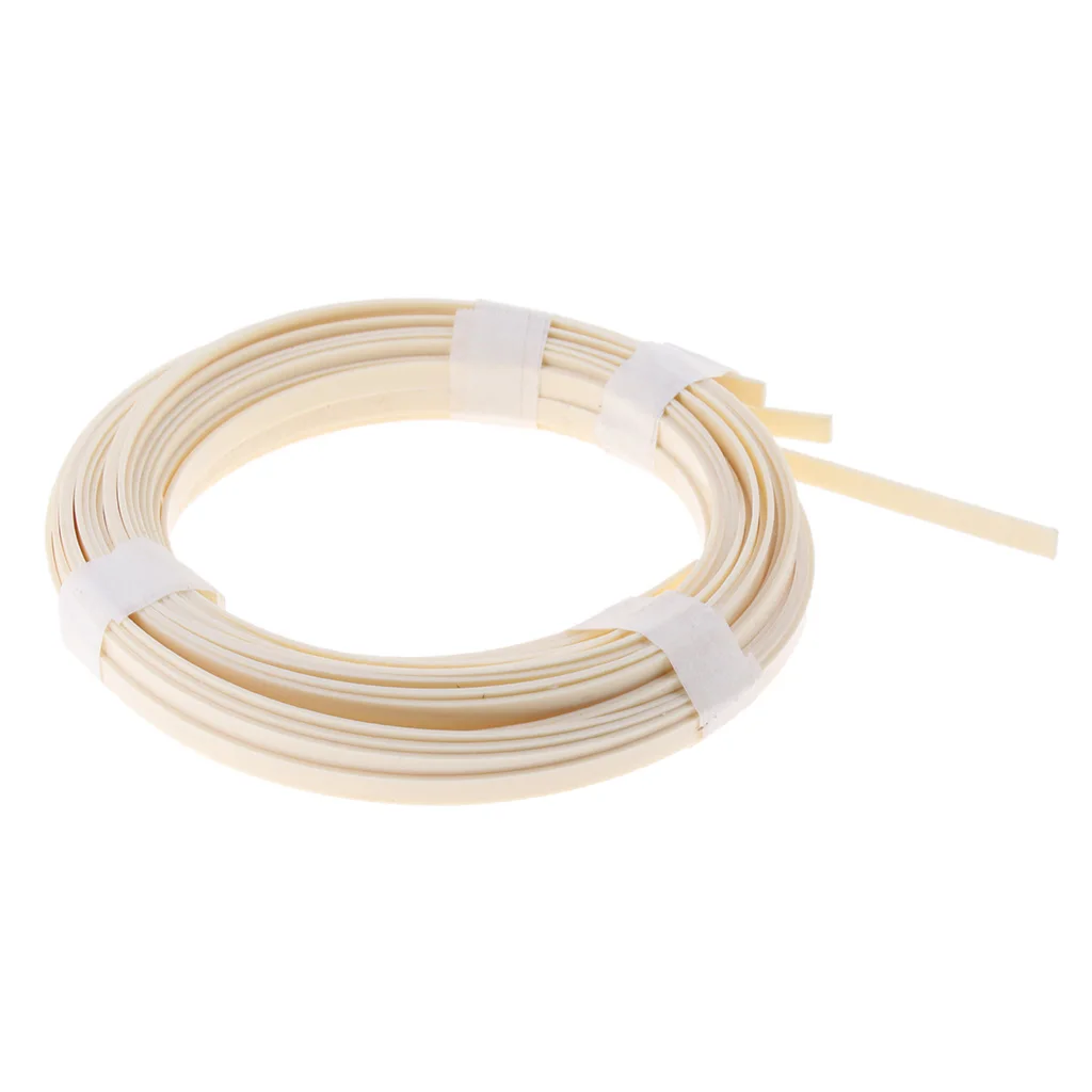 10pcs/pack Wooden Guitar Binding Strip Edge Trim Inlay Body Project Parts