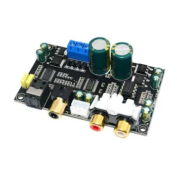 

HIFI CS8416+CS4398 24Bit 196KHz Chip Coaxial Optical Fiber DAC Decoder Board for Computer Motherboard TV Set-top Box U1JE