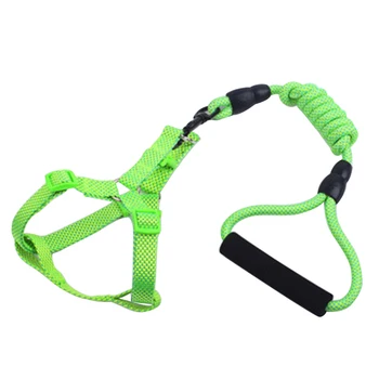 

Easy Use Safe Flexible Multifunction Chest Strap Pet Leash Rope Firm Dog Chain Rustproof Wear Resistant Climbing Rotatable