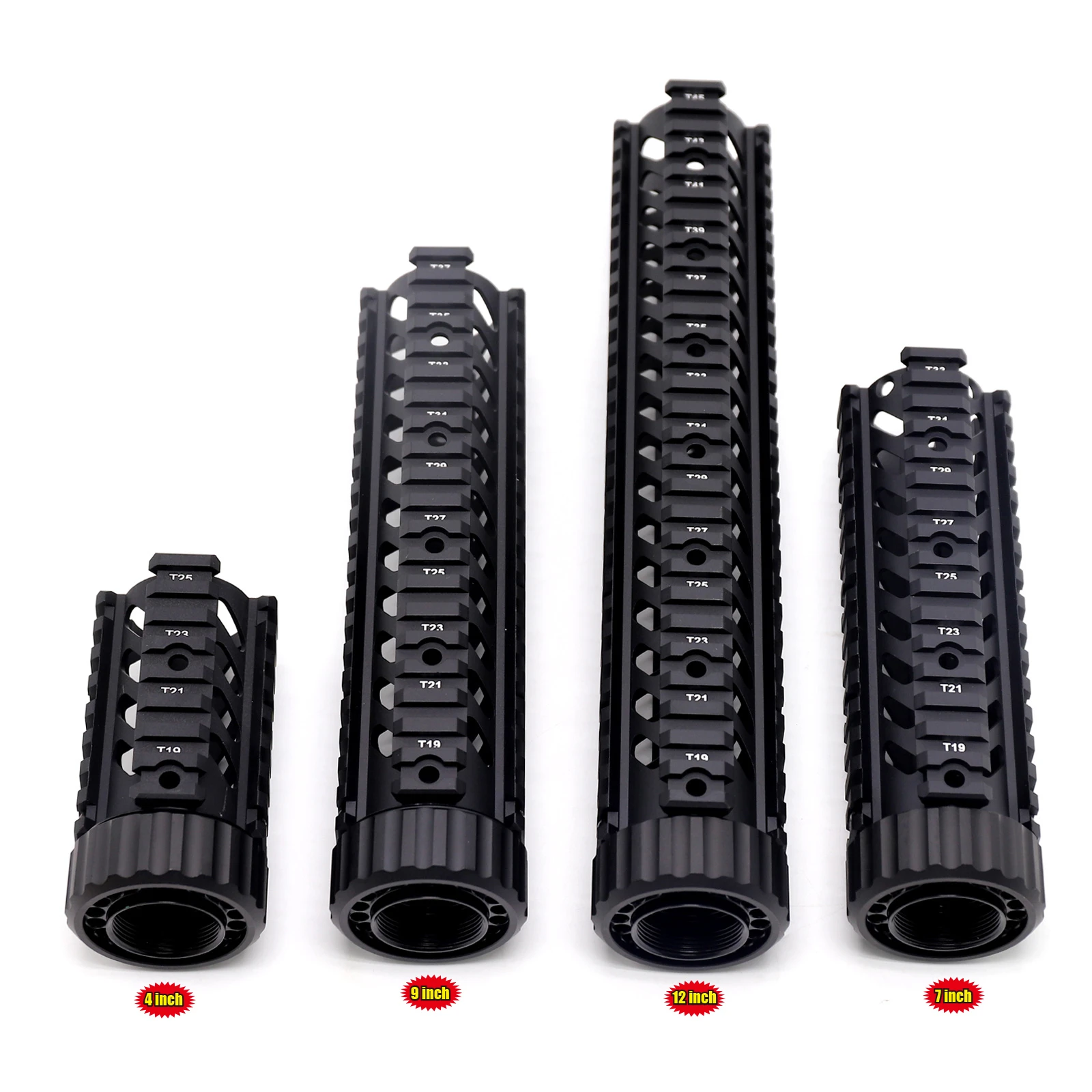 Trirock 4 Type Of Quad Rail Handguard Free Float Rail Mount System Ar 15 M4 M16 4 2 7 9 12 Length M4 Rail Mount M16 M4m4 M16 Aliexpress