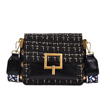 

2019 Europe and the United States new fashion simplicity high quality lock PU women bag single-shoulder high sales XX002