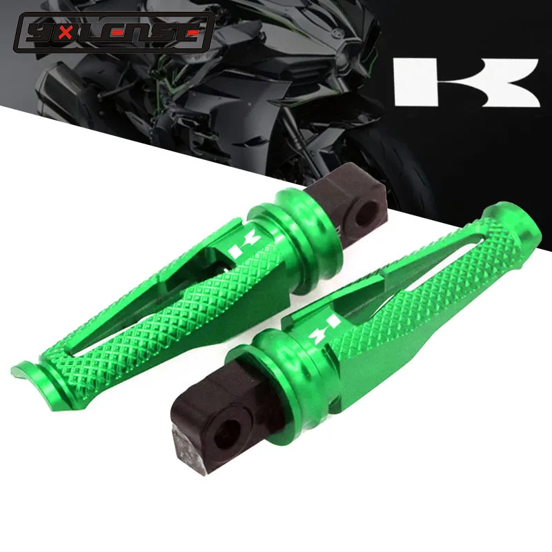 Для KAWASAKI Z250 Z300 Z400 NINJA250 NINJA300 NINJA 250 300 CNC алюминиевые Пассажирские подножки Задние
