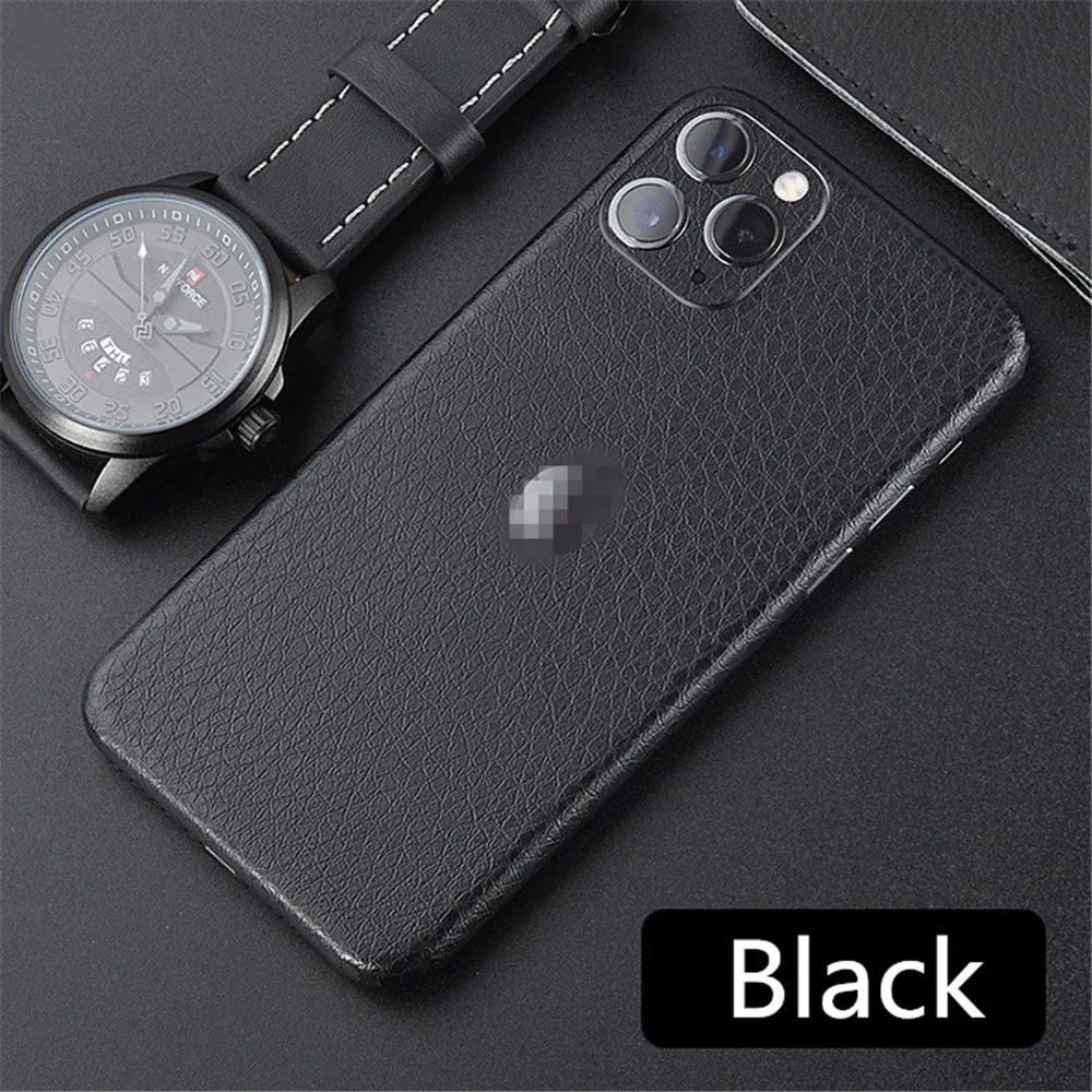 Для iPhone 11 Pro MAX задняя наклейка задняя пленка кожаная наклейка задняя крышка пленка ультра тонкая модная наклейка для iPhone 11 Pro MAX