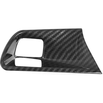 

Carbon Fiber Engine Star Ignition Switch Engine Start ButtonTrim for Chevrolet Camaro 2017 Start Switch Decoration