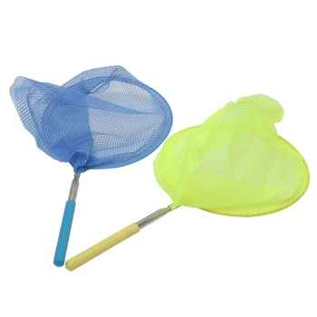 

Retractable Fish Net Dragonfly Shrimp Butterfly Net Tadpoles Extendable Outdoor Tools Colored Kids Toy Insect Garden Playing