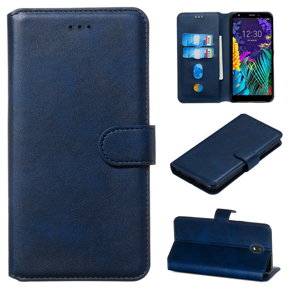 Чехол книжка с отделением для карт LG Stylo4 5 K40S K50S K20 K30 2019 K40 K50 Q60 G7 G8 ThinQ V30 V40 V50 W10 W30