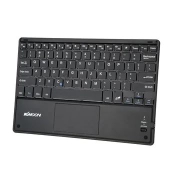 

Ultra Slim Thin 81 Keys BT Keyboard with Touch Pad for Android 3.0 to Android 7.0 Windows XP 7 8 10