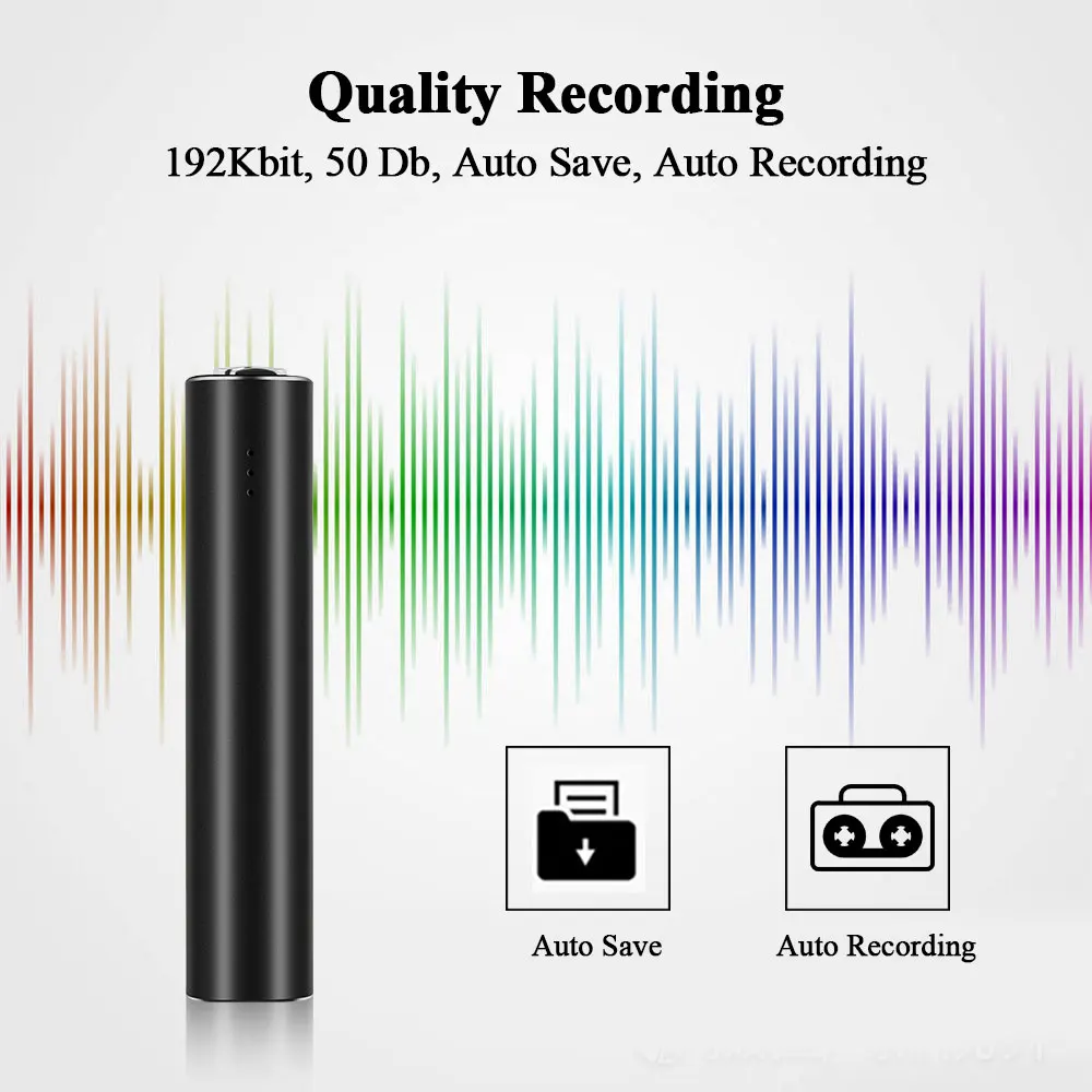 Q5000 Power Bank Voice Recorder 8