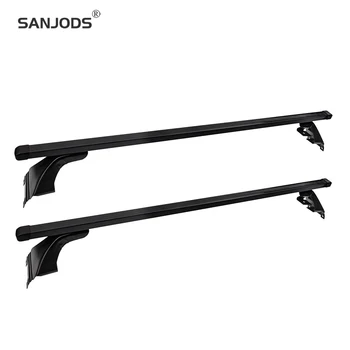 

SANJODS Roof Rack Universal Crossbars Roof Bars Fit Most SUVs And Cars With Rain Gutter With Locks Anti-Theft. 150 Lb. Capacity