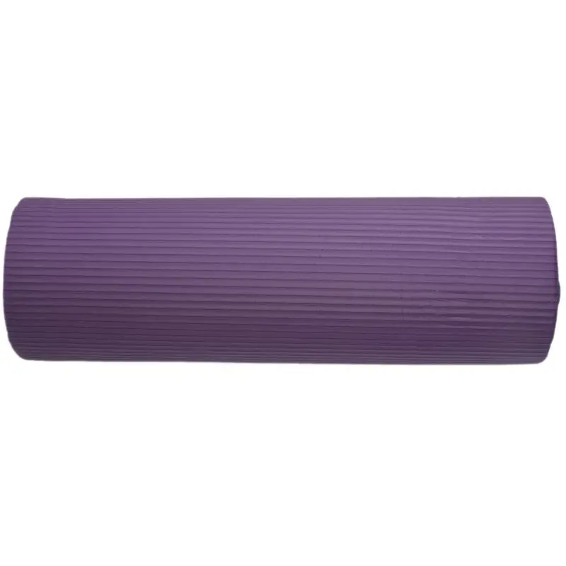 Yoga Mat 15mm Thick Exercise Fitness Physio Pilates Workout Mat Non Slip Colour:Purple